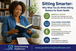 Sitting Smarter: What You Do While Sitting Matters for Brain Health