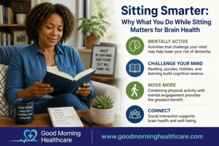 Sitting Smarter: What You Do While Sitting Matters for Brain Health