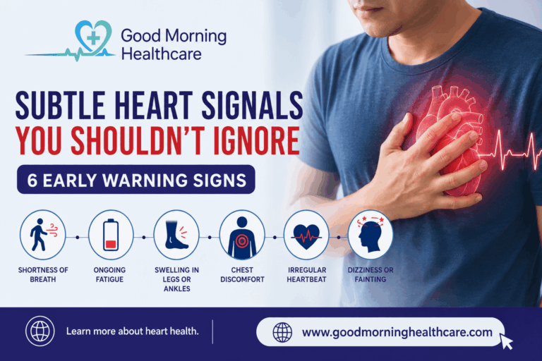 Subtle Heart Signals You Shouldn’t Ignore: 6 Early Warning Signs