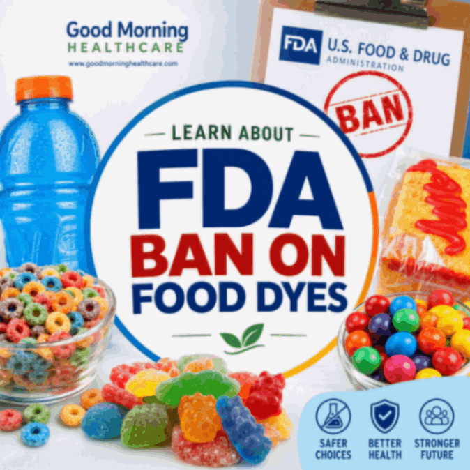 Learn about FDA ban on Food dyes