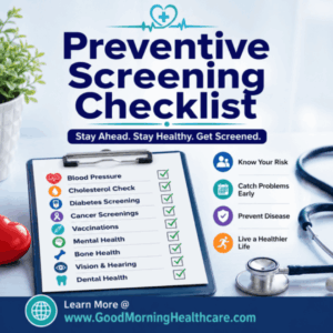 Preventive Screening Checklist: What Tests Do You Really Need?